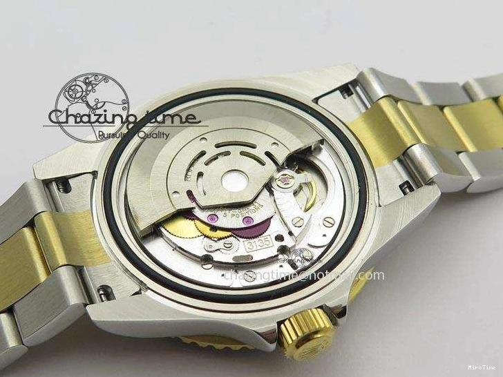 MiroTime 1231 Stretchable Submariner BP Maker 16613 Blue Dial SS YG Case On SS YG Bracelet A 3877